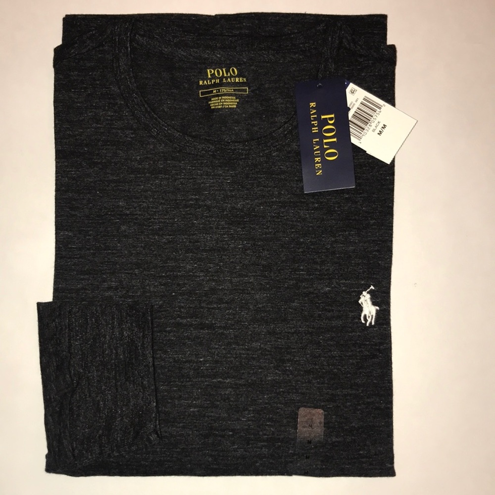NEW MEN POLO RALPH LAUREN LONG SLEEVE T-SHIRT